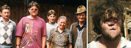 Bild: Joschka Familie vor ihrem Haus